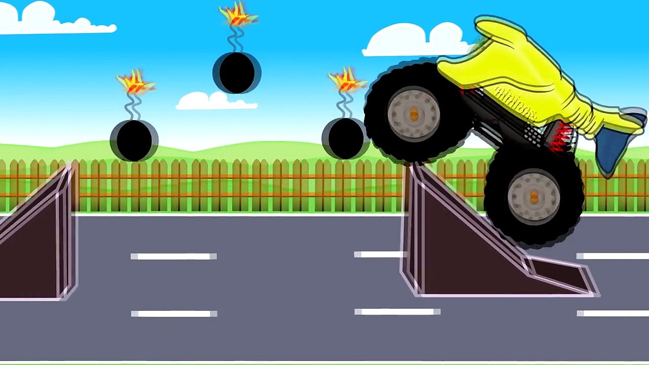 Monster Truck Tror | Fairy Monster Trucks | Auta Bajki Dla Dzieci