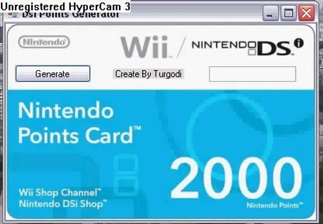 Nintendo Free Wii Points Codes ( Generator )Untitled