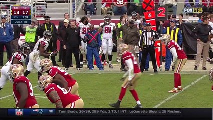 2015 - Falcons Matt Ryan finds Roddy White for 20-yard gain