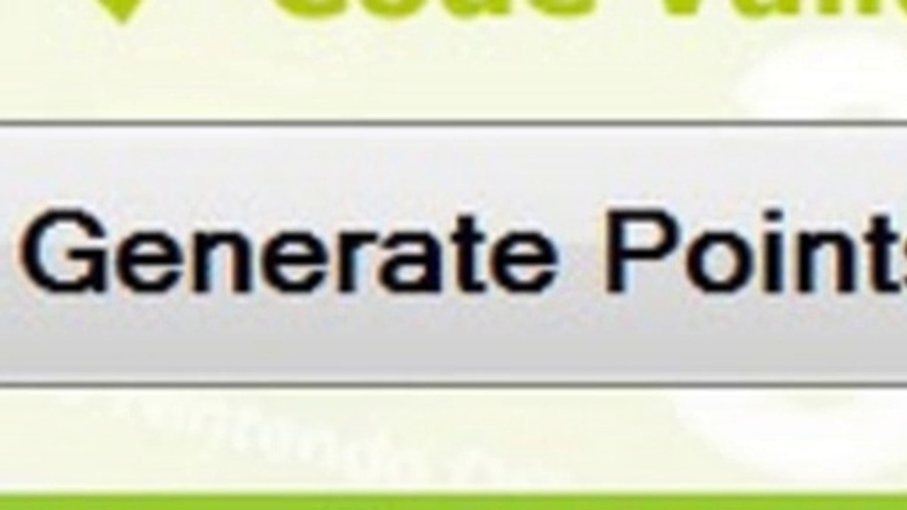 Wii, Dsi and 3Ds points generatorUntitled
