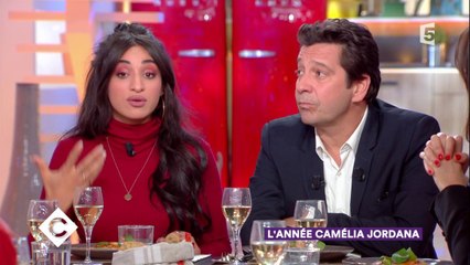 Camélia Jordana et Laurent Gerra au dîner - C à Vous - 12/10/2017