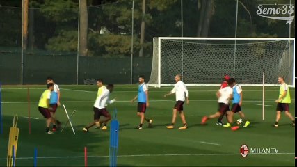 Milan training session 11-10-2017