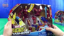 Avengers Assemble Superhero Mashers Captain America Iron Man Falcon Iron Patriot Toys