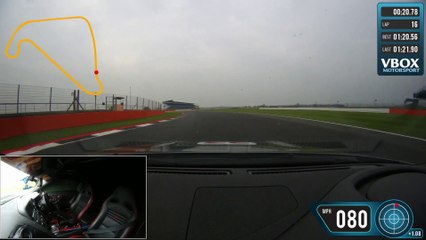 VBOX footage - World-first gaming controller operated Nissan GT-R achieves 130+mph run around Silverstone