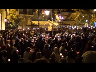 Pelerinaj "Calea Sfintilor"-Procesiune cu moastele Sf. Cuvioase Parascheva si moastele Mare Mucenitei Tecla