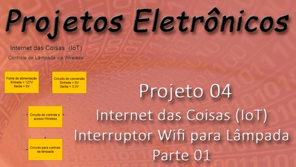 Projeto 04 - Controle de lâmpada Wireless (IoT) - Parte 01
