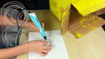 3D ручка Спанч Боб (Губка Боб) Квадратные Штаны. 3D PEN SpongeBob.