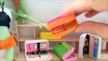 DIY Doll School Supplies: pencil case & pencils