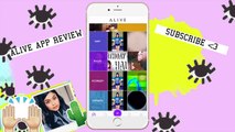 Free Video Editing, Animating Titles And Transitions App ! // App Review - Alive