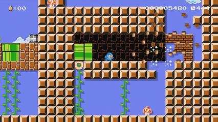 Mega Man 1 Remade in Super Mario Maker