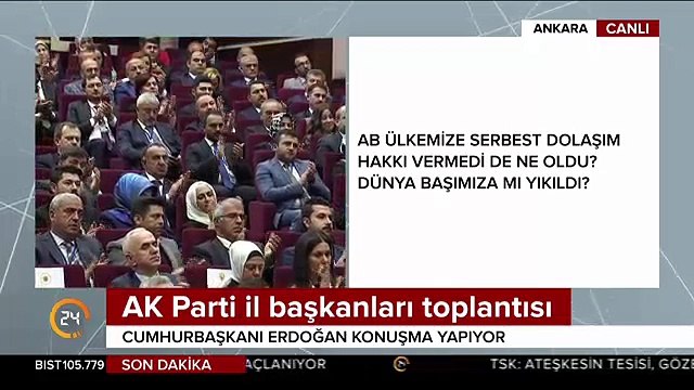 Cumhurbaşkanı Erdoğan'dan AB'ye: Karşılıklı bir ihtiyaç formülü var!