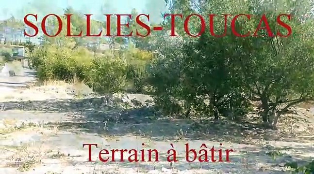 vente terrain a batir 1000 m2 SOLLIES TOUCAS - Libre constructeur
