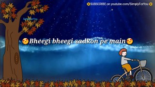 #13 SANAM RE- Whatsapp Status Video _ Bheegi bheegi sadkon pe main