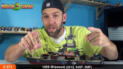 KRE-O Battleship USS Missouri Review, Set 38977