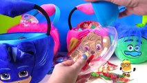 Trolls Movie Poppy Branch, Paw Patrol Skye & PJ Masks Catboy Easter Baskets Full of Eggs and Toys