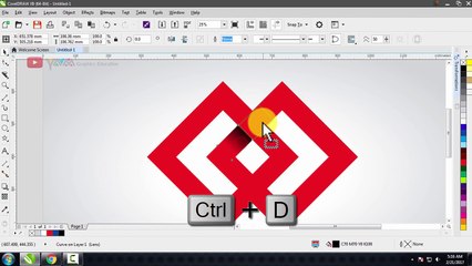 Logo Design Using CorelDraw X8 Tutorial