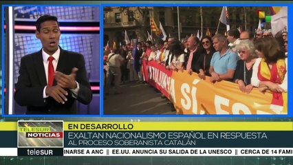 España: proceso soberanista catalán marca el día de la fiesta nacional