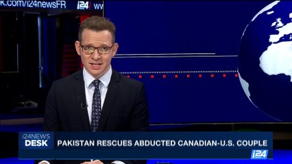 i24NEWS DESK | Pakistan rescues abducted Canadian-U.S. couple | Thursday, October 12th 2017
