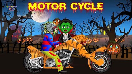 Scary Vehicles | Scary Street Vehicle | Halloween | Halloween For Kids | Scary Vehicles for Children