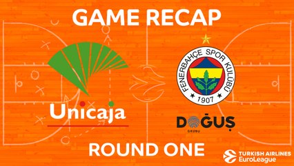 Highlights: Unicaja Malaga - Fenerbahce Dogus Istanbul