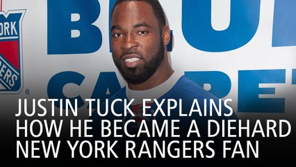 Justin Tuck Explains How He Became A Diehard New York Rangers Fan