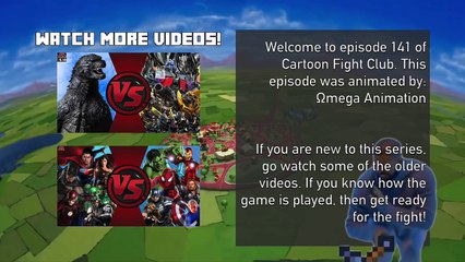 Epic Showdown: Godzilla vs Barney.EXE! | Cartoon Fight Club Episode 141 🦖