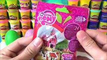 Play Doh Surprise Eggs My Little Pony Kinder Egg Surprise Toys Hello Kitty !!!NEW 2016