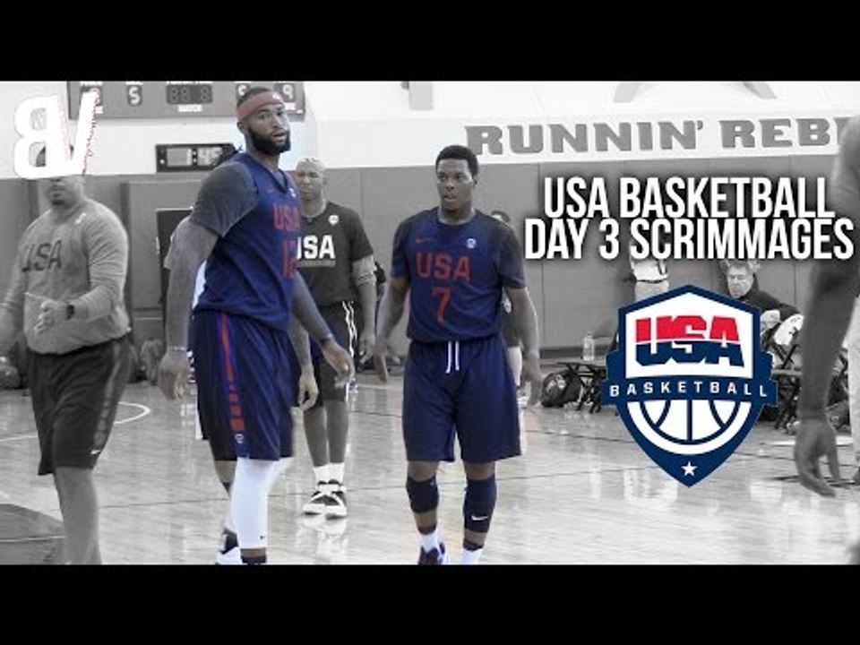 Team USA VS USA Select Scrimmage DAY 3 | USA Basketball Las Vegas Training Camp