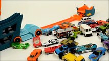 Hot Wheels Cars Stunt and Go Truck Race Track Launcher Mattel Toys