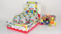 Minions Huevos Kinder Sorpresa Coleccion Completa en Español | JuguetesYSorpresas