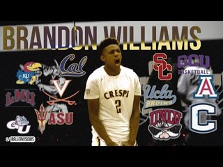 Brandon Williams Full CIF Playoffs Highlights | #1 2018 PG on the West Coast!
