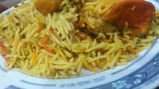 Spicy pulao with biryani taste--karachi zaiqedaar recipe--