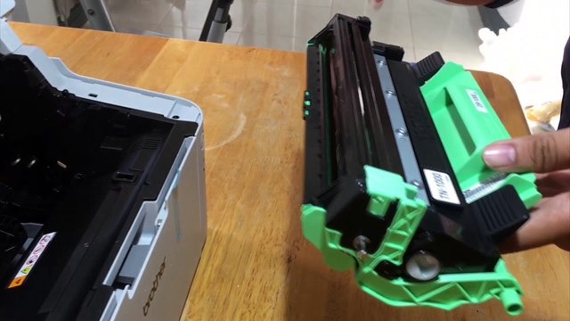 Brother laser printer how to change toner