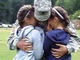 Military Dad Surprises His Twin Daughters at Summer Camp