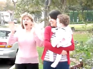 U.S. Soldier, Home on Leave from Iraq, Surprises His Wife