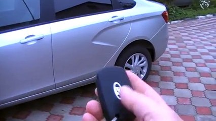 Lada Vesta. Открывание и закрывание без основного ключа
