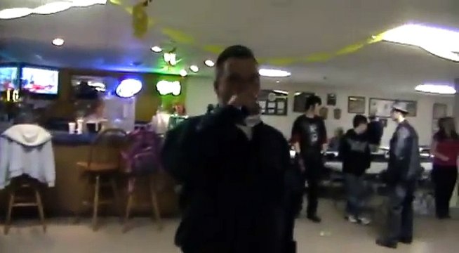 U.S. Marine Surprises His Mom at Her Graduation Party