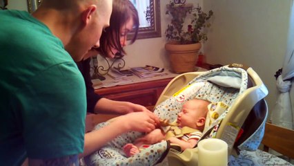 Soldier, Home from Afghanistan, Surprises Wife & Meets Baby Boy for the First Time