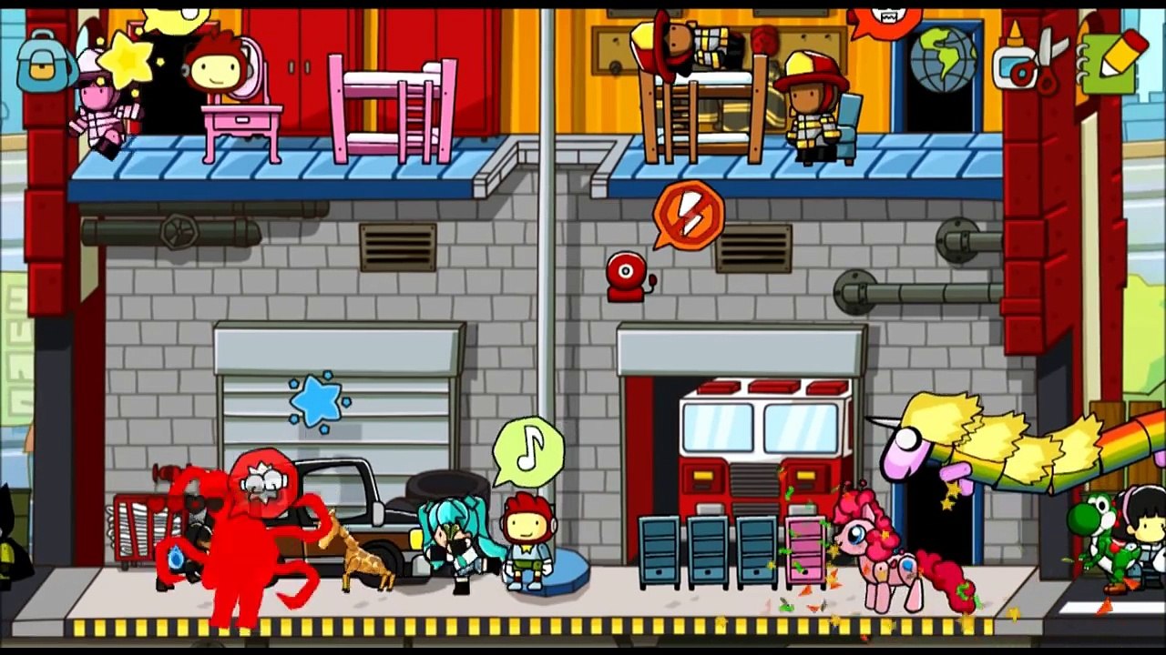 ♥ОБЗОР ОТ ДИАНЫ♥ - Scribblenauts Unlimited