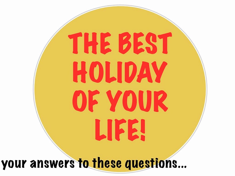 English Lessons: MY BEST HOLIDAY (past simple tense)