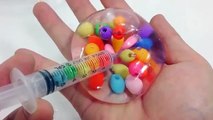 DIY How To Make Rainbow Colors Kinetic Sand Heart Cake Learn Colors Slime Icecream Toys