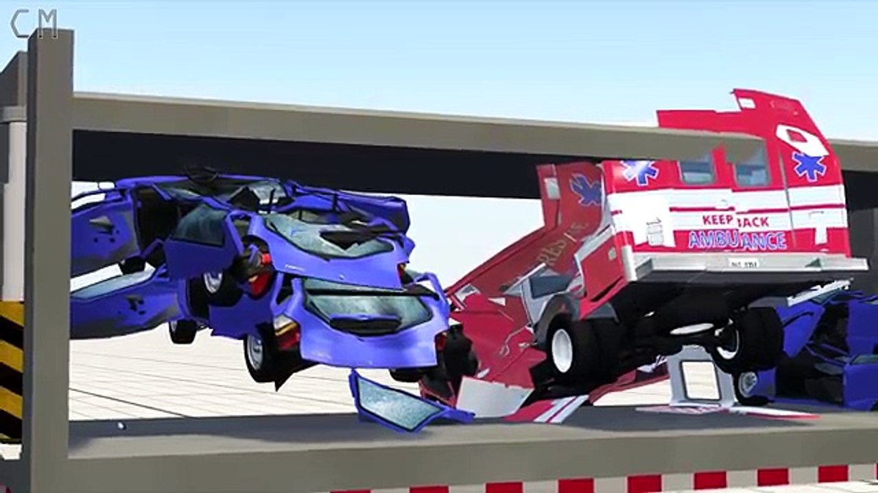 BeamNG Drive crushing destroying cars crazy machines #3