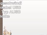 Clicktronic Casual USB 30 HochgeschwindigkeitsDatenkabel USB 30 Stecker Typ AUSB