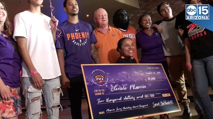 Phoenix Suns surprise underprivileged kids with $10,000 check - ABC15 Digital