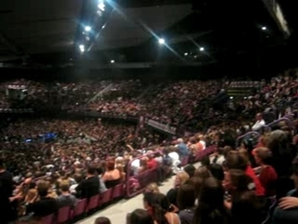 avent que le concert commence a amneville