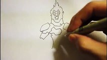 How To Draw Heatblast From Ben 10 Omniverse|How To Draw Ben 10 Ultimate Alien Charers