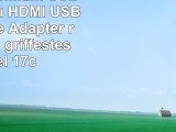 iProtect Premium USB TYPC 31 zu HDMI USB 30 Buchse Adapter robust und griffestes Kabel