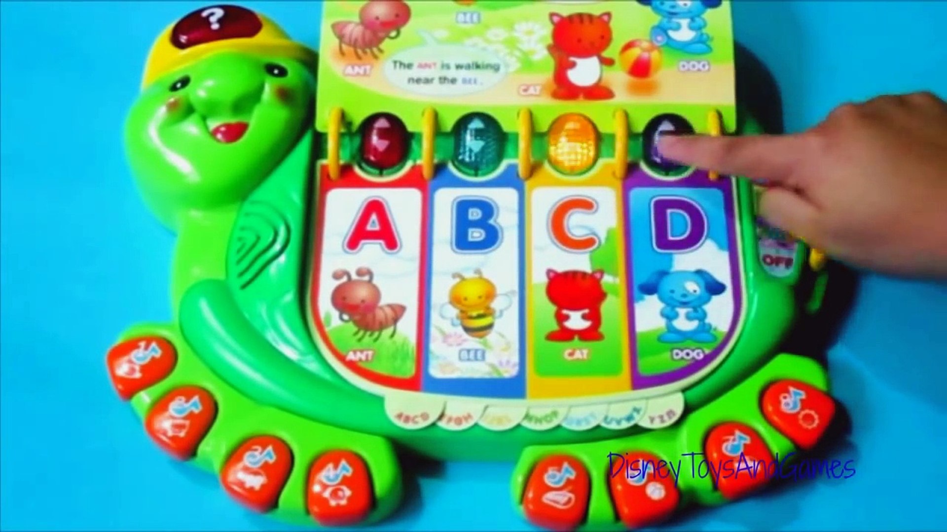 vtech touch and teach turtle book