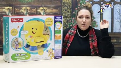 Fisher Price La Poltroncina del Cagnolino - gioco interattivo e intelligente per bambini piccoli !