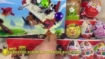 Киндер Сюрпризы,Unboxing Kinder Surprise Angry Birds Movie Lego,Фиксики,Свинка Пеппа,Лунтик